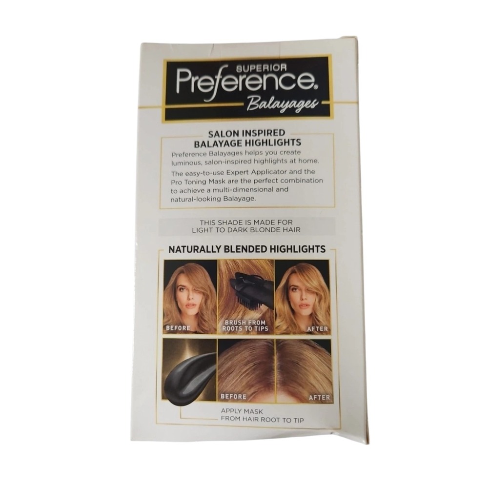L'Oreal Paris - Superior Preference Balayage Kit - #Light To Dark Blonde Hair - Picture 3 of 4